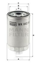  WK84216 - *FILTRO COMB.CITR/FIAT/PEUG.