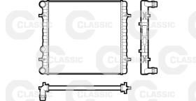 Valeo 231606 - RADIADOR AGUA AUDI/SEAT/SKODA/VW 96->