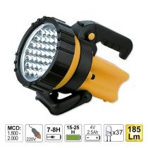 Jbm 52002 - LINTERNA MANO 37LEDS ASA Y MANGO GIRATORIO