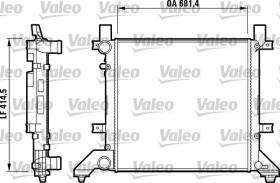 Valeo 731605 - RADIADOR VW LT II