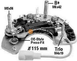 Qsr LUS137 - PLACA DIODOS ALT.LUCAS