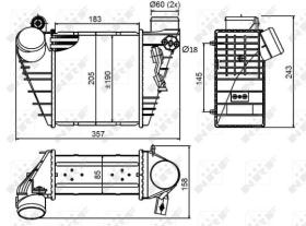 Nrf 30847 - INTERCOOLER AUDI/SEAT/VW