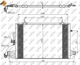 Nrf 35031 - CONDEN.AUDI A6 QUATTRO