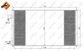  35681 - CONDENSADOR FORD TOURNEO CONNECT 02-