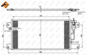 Nrf 35762 - CONDEN.SCANIA R500 720X373X17