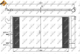 Nrf 35883 - CONDEN.ALFA/FIAT/LANCIA