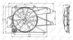 Nrf 47004 - VENTIL.HAB.FORD