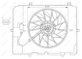 Nrf 47067 - VENTILADOR MERCEDES C180 94-