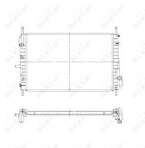 Nrf 509641 - RADIADOR ALUMINIO FORD