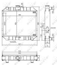 Nrf 52032 - RADIADOR LIGHT COMMERCIAL VEHICLE