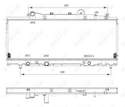 Nrf 53202 - RADIADOR CALEF.PUNTO