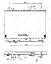 Nrf 53208 - RADIADOR BALENO 9