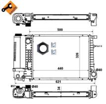 Nrf 53426 - RADIADOR ALUMINIO BMW