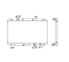 Nrf 53530 - RADIADOR CIVIC 05-