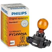 Philips 12190NAC1 - LAMP.12/24W AMBAR (CASQ. PGU20/4)