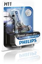 Philips 12362BVUB1 - LAMP.H11 12/55W BLUEVISION ULTRA NOVEDAD BP