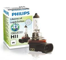 Philips 12362LLC1 - LAMP.H11 12/55W LONG LIFE ECOVISION CP