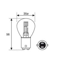 Amolux 350 - LAMP.12/35/35W SWAN-AUTO