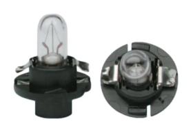 Amolux 419 - WEDGE 12V 0.5W BX8.4D GREEN
