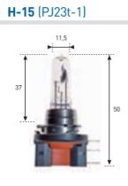 Amolux 79 - LAMP. H-15 12V 15/55(PJ23T-1)