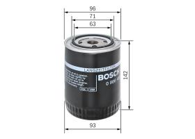 Bosch 0986452400 - FILTRO ACEITE