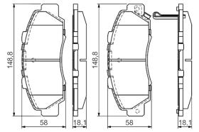 Bosch 0986461142 - J.PAST.DEL.HONDA/ROVER