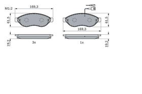 Bosch 0986494111 - J.PAST.DEL.CITR/FIAT/PEUG.