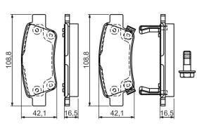 Bosch 0986494329 - J.PAST.TRS.HONDA