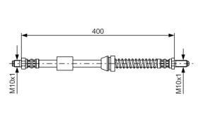 Bosch 1987476441 - LATIG.FRENO