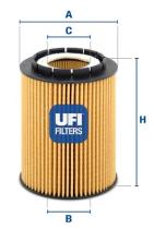 Ufi 2501000 - FILTRO ACEITE FORD/VW