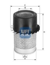 Ufi 2791900 - FILTRO AIRE INDUST.