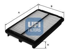 Ufi 3022500 - FILTRO AIRE RAV 4