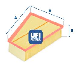 Ufi 3033100 - FILTRO AIRE PANEL FORD