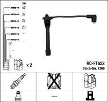 Ngk 7209 - J.CABLES FIAT/LANCIA