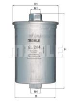 Mahle KL204 - FILTRO COMB.