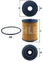 Mahle OX356D - FILTRO ACEITE