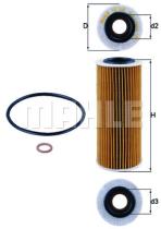 Mahle OX368D1 - *FILTRO ACEITE BMW (CH9528ECO)