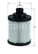 Mahle OX418D - *FILTRO ACEITE FIAT/OPEL