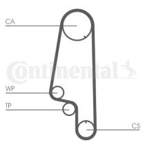 Skf CT846WP3 - KIT DISTRIBUCION CON BOMBA DE AGUA