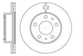 Woking D6120410 - DISCO DEL.299,6MM CITR/PEUG (VENT)