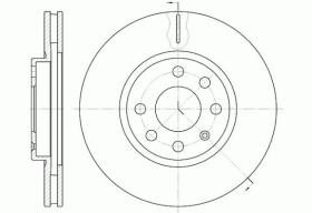 Woking D661110 - DISCO DEL.260MM CORSA  (VENT)