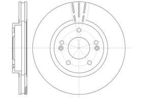 Woking D689710 - DISCO DEL.294MM NISSAN (VENT)