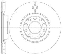 Woking D696410 - DISCO DEL.305,3MM ALFA (VENT)