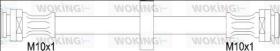 Woking G190069 - LATIG.FRENO FORD