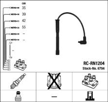 Ngk 6794 - J.CABLES NISSAN/REN.