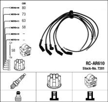 Ngk 7201 - J.CABLES ALFA