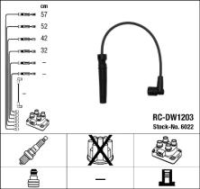 Ngk 6022 - J.CABLES CHEVR/DAEWO