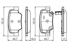 Bosch 0986494404 - J.PAST.TRS.TOYOTA