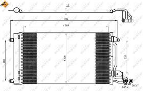 Nrf 35910 - CONDEN.SEAT/VW