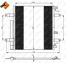 Nrf 35925 - CONDENSADORES MERCEDES TRUCK ATEGO 98-